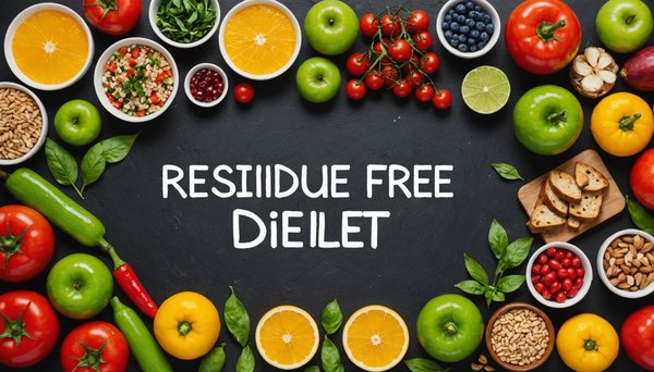 Régime sans résidu : guide pratique pour bien débuter